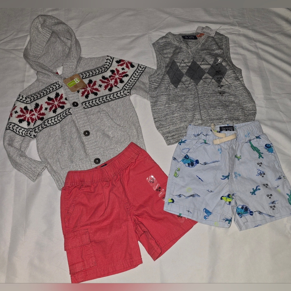 NEW TODDLER CLOTHES BUNDLE SET OF FOUR